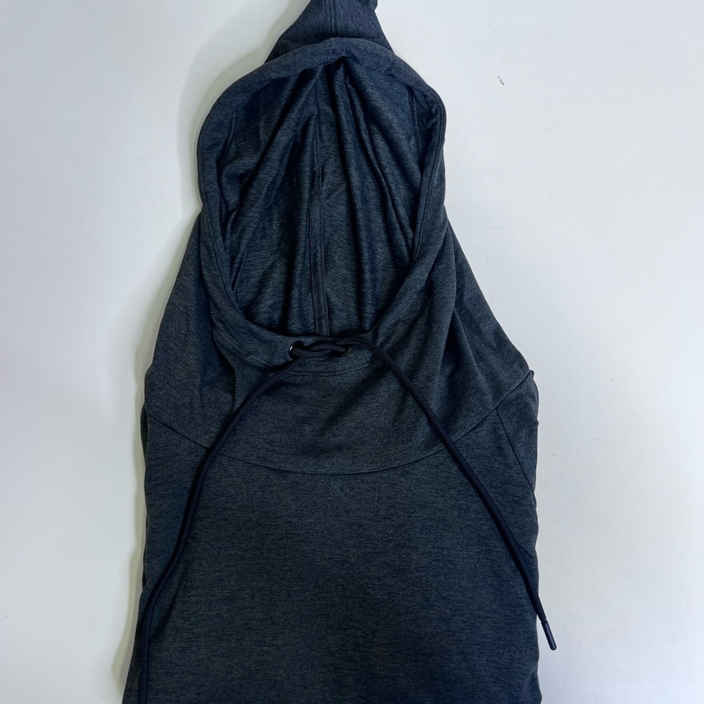 Athleta Uptempo Flora Mauve/Shale & Charcoal Hoodie Top - Picture 7 of 14